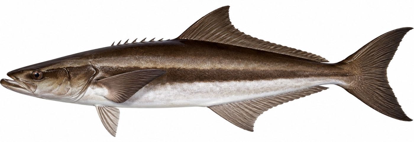 Identification plate: Mafou (Cobia)
