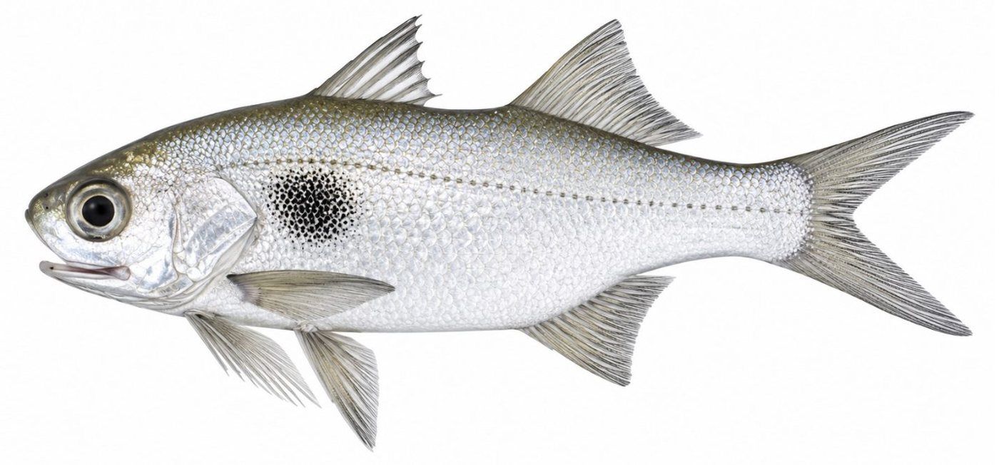 Identification plate: Petit capitaine (Lesser African threadfin)