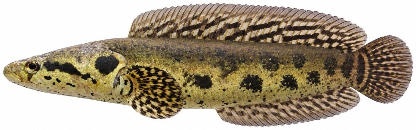 Identification plate: African snakehead